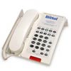 Bittel 48A 10C Cream Single Line Hospitality Phone w/ 10 Guest Service Buttons
