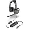 Plantronics .Audio 550DSP Stereo USB Computer Headset W/ 40 mm Speakers, Inline Volume, PerSono Software, And a Adjustable Noise Canceling Mic