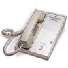 Diamond Lobby A | Single-line Hospitality Phone with 1 Guest Service Button - Ash | Teledex | DIA65009, Diamond Series, Hospitality Phone, Guest Room Phone, Lobby Phone, 00G1220