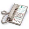 Teledex Diamond L2S-5E B 2-line Hospitality Speakerphone with 5 Guest Service Buttons - Black