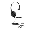Jabra Evolve2 50 USB C/A - UC - Mono, Black, On the ear, One Ear, Mono, USB
