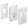 Grandstream Hybrid 802.11ac Wave-2 In-Wall  WiFi AP (2x2 2.4 GHz, 4x4 5.0 GHz)