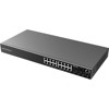 Grandstream Enterprise Layer 2+ Managed  PoE Network Switch, 16 x GigE, 4 x SFP