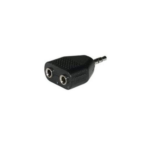 3.5mm Stereo Male to Dual Stereo Female Adapter