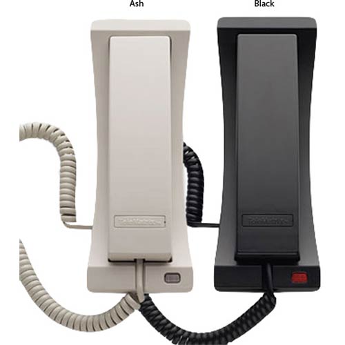 Telematrix 3300TRM B Single-Line Trimline Hospitality Common Area Phone - Black