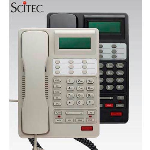 Scitec STC-7003 G Single-line Caller ID Speakerphone with 9 Memory Keys - Grey