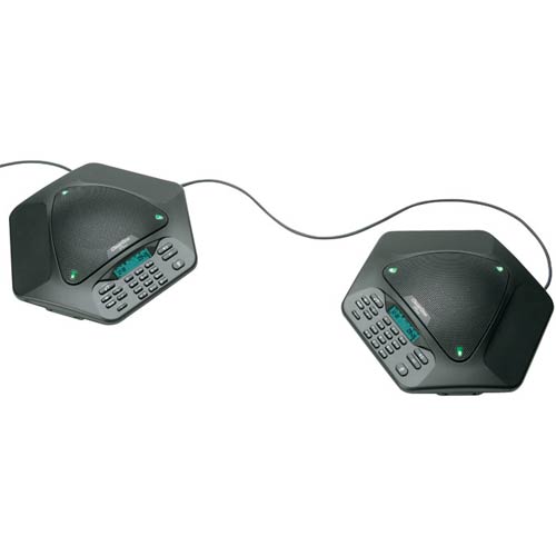 Clearone MaxAttach Two connected conferencing phones
