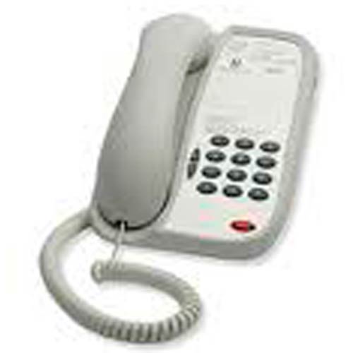 Teledex A103 A iPhone Analog Hotel Phone - Ash