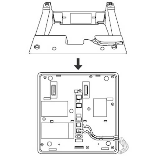 Avaya 700383888 One-X Deskphone 9630/9640/9650 Wedge Stand