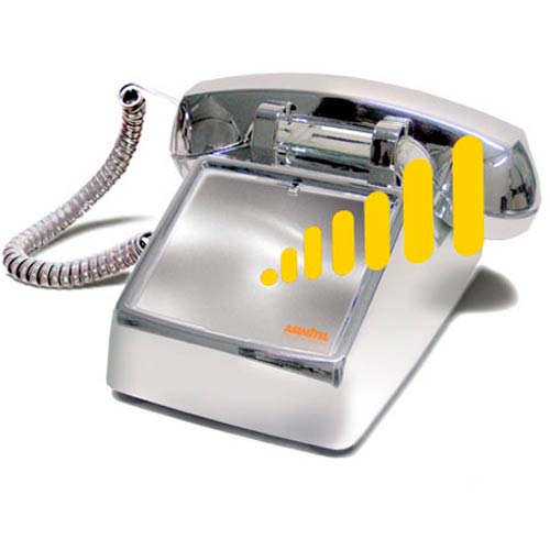 Asimitel 5500 CP-AD All-Chrome Auto-Dial Desktop Telephone