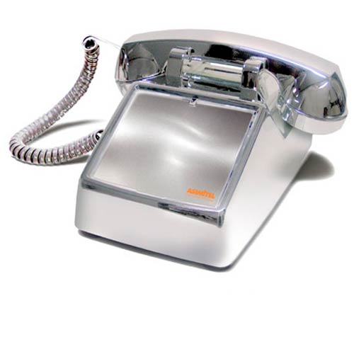 Asimitel 5500 CP All-Chrome No-Dial Desktop Telephone