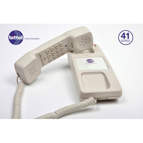 Bittel T5-1C Single Line Trimline Telephone - Cream