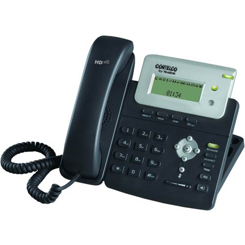 Cortelco 7120IP75610P 2-Line HD IP Telephone
