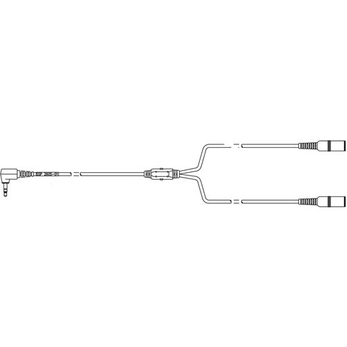 SSP 2605-01 | Y-cable OLI Adapter | Plantronics | y-cable, oli, ehs