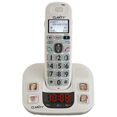 Clarity D724 Amplified/Low Vision Cordless Speakerphone with Photo Dialing
