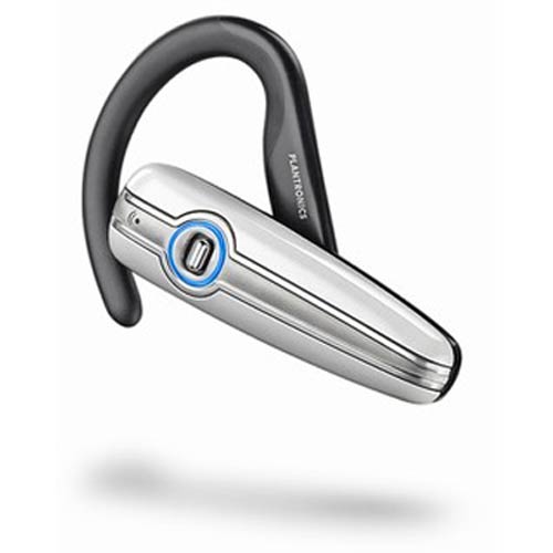 Plantronics MIX Explorer 330 Bling  Bluetooth Headset - White w/ Crystals