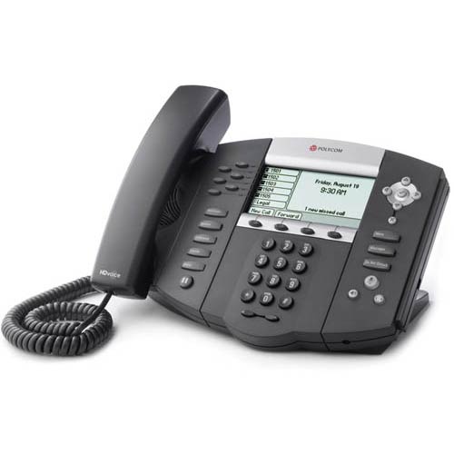 Polycom SoundPoint IP 650 High Definition Voice Six Line Executive Phone