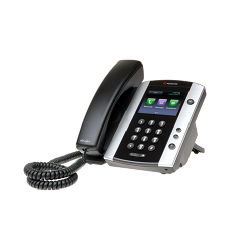 VVX 500 Skype for Business/Lync Edition POE Phone w/UCS Skype for Business/Lync Lic.