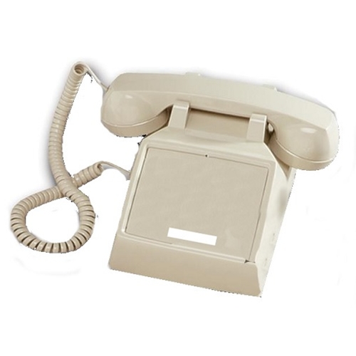 Cortelco 2554 Series No Dial Deskphone - Ash