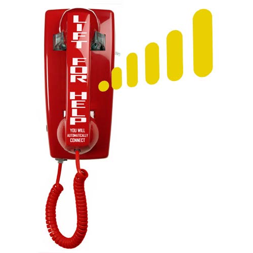 Asimitel 5501 AD-EL Omnia Auto-Dial Elevator/Help Phone