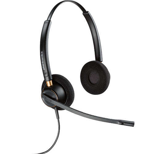 Plantronics EncorePro HW520D 6-PIN Digital Duo Headset