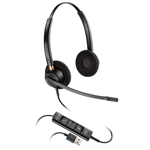 Plantronics EncorePro HW525 USB Binaural Headset