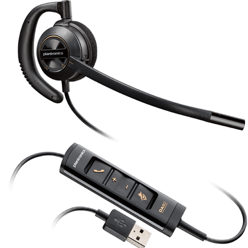 Plantronics EncorePro HW535 USB Over-The-Ear Headset