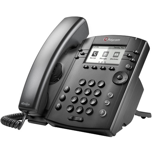 VVX 310 Skype for Business/Lync Edition POE Phone w/UCS Skype for Business/Lync Lic.
