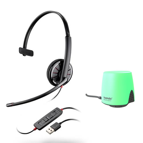 Blackwire C310-M and Busylight Omega Bundle