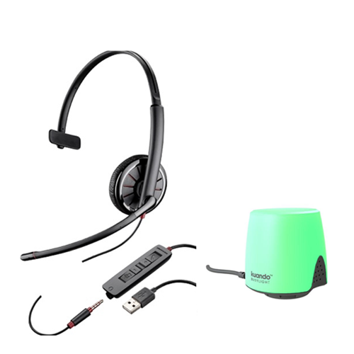 Blackwire C315.1-M and Busylight Omega Bundle