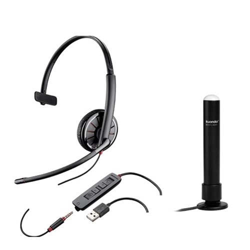 Blackwire C315.1-M and Busylight Alpha Bundle