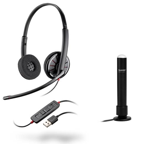 Blackwire C320-M and Busylight Alpha Bundle