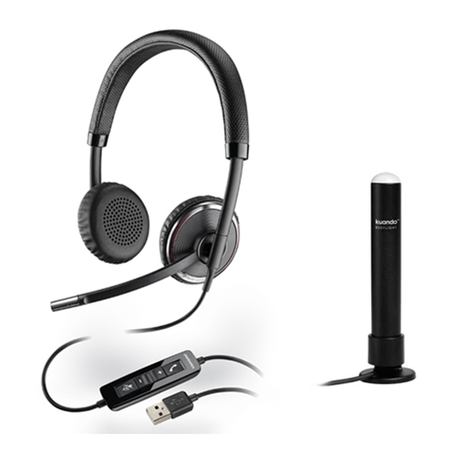 Blackwire C520-M and Busylight Alpha Bundle