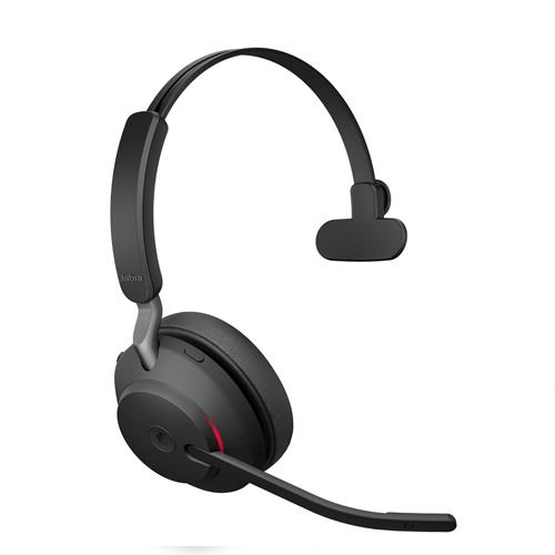 Jabra Evolve 2 65 Wireless Headset Link 380 USB-A MS Mono - Black