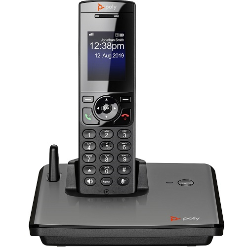 Polycom VVX D230 DECT Handset and charging cradle