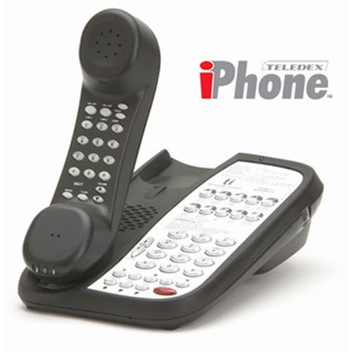 AC9210 iPhone Cordless 2 Line 10 Button Hospitality Phone
