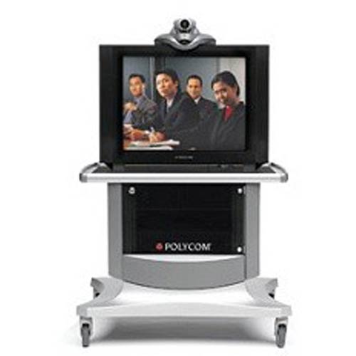 Polycom 7200-22816-001 VSX 7000S W/ MEDIA CART AND ONE 32IN LCD