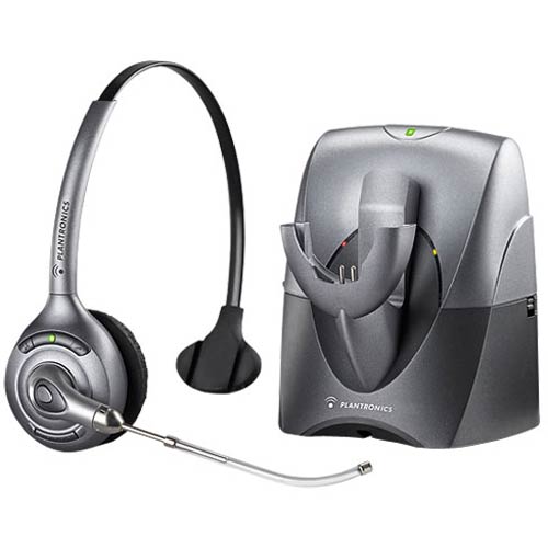 CS351 | SupraPlus Wireless Monaural Voice Tube Headset | Plantronics | 70505-01, 70505-02, Supra, Plus, Wireless, Monaural, Voice, Tube