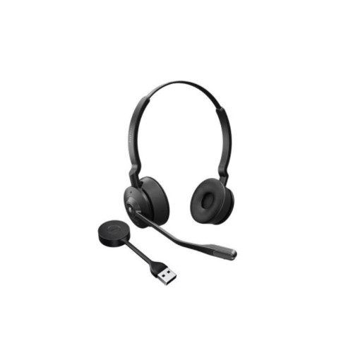 Jabra Engage 55, Stereo, USB-A, Charging Stand, Teams