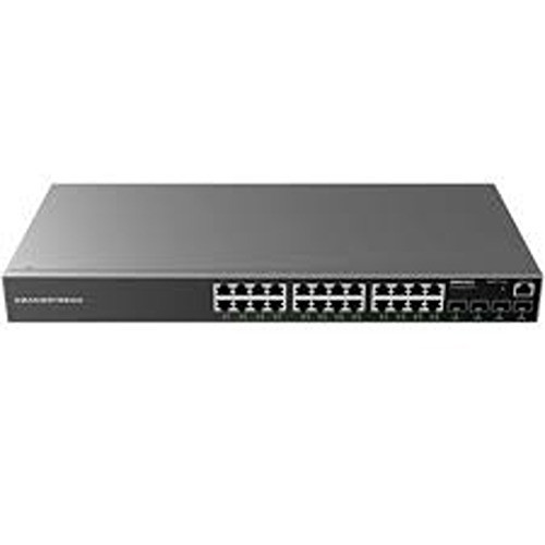 Grandstream Enterprise Layer 3 Managed Network Switch, 24 x GigE, 4 x SFP+
